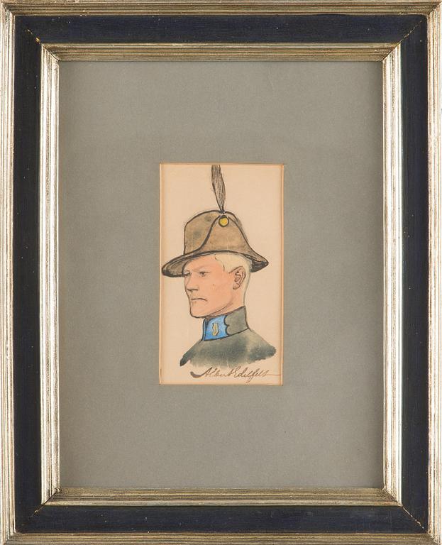 Albert Edelfelt, Proposal for a uniform for the Helsinki Music Corps.