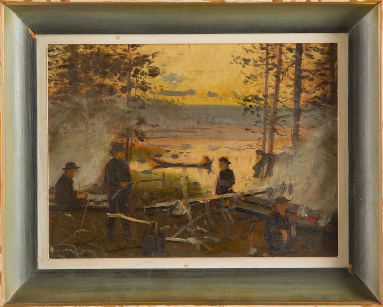 Juho Kyyhkynen, väitetty, Lepotuokio.