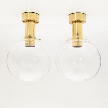 Hans-Agne Jakobsson, Ceiling lamps, 1 pair, T-348/1.