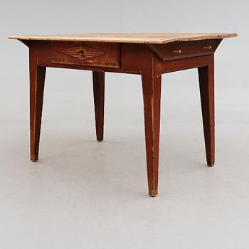 BORD, allmoge, Hälsingland, 1700-/1800-tal.