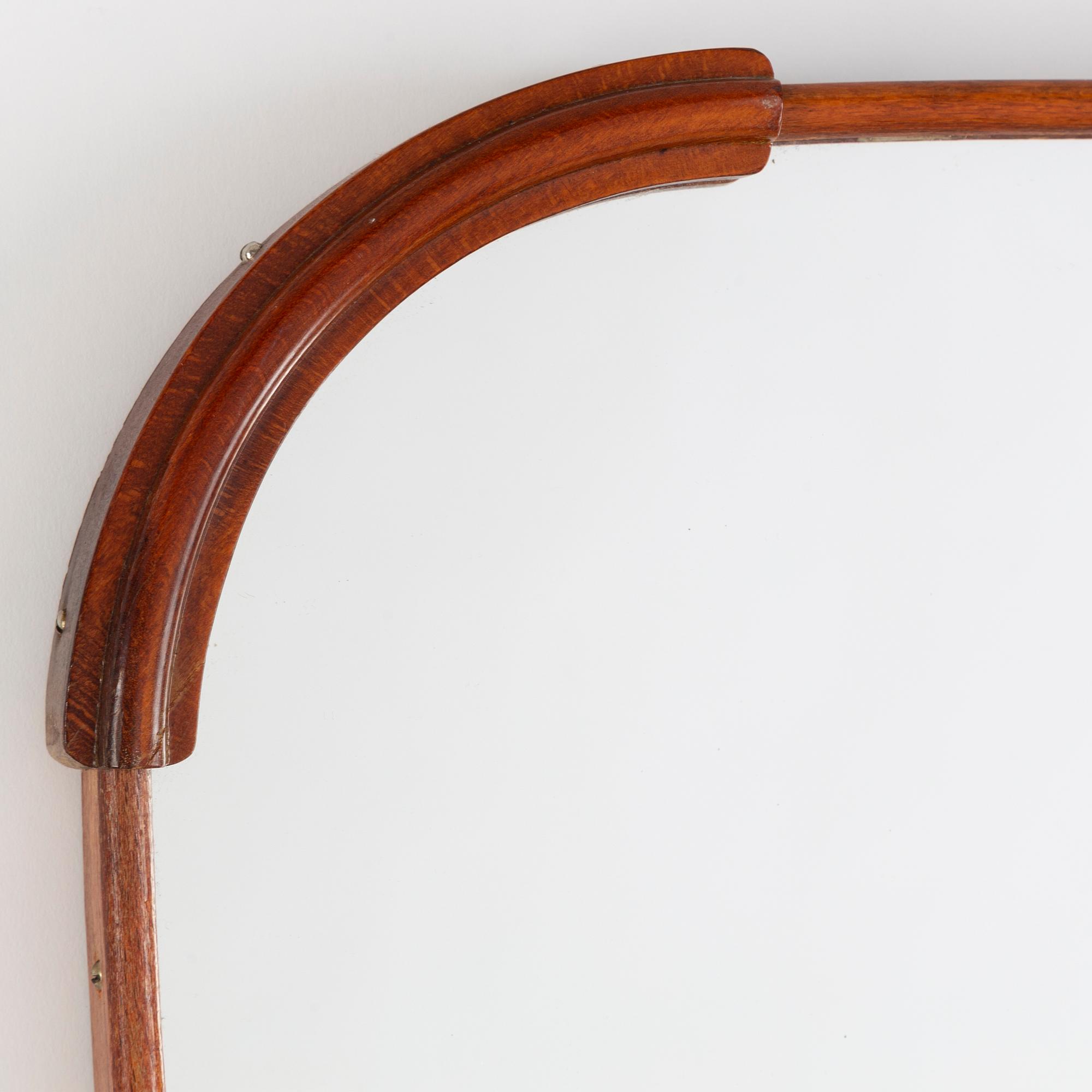 A SWEDISH MODERN WALL MIRROR 1950'S.