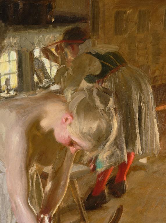 Anders Zorn, "Söndagsmorgon".