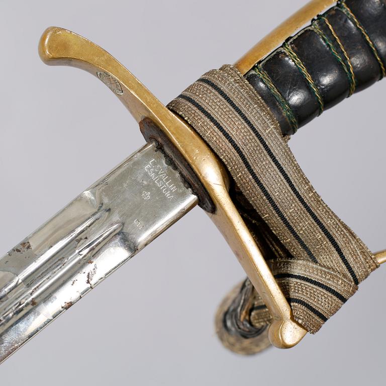 A sabre for the swedish infantry, m/1899.