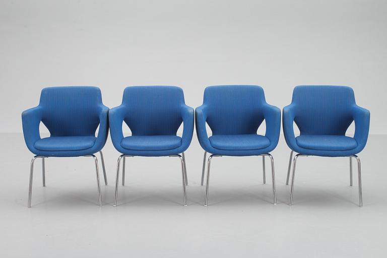 KARMSTOLAR, 4 st, möjligen Overman.