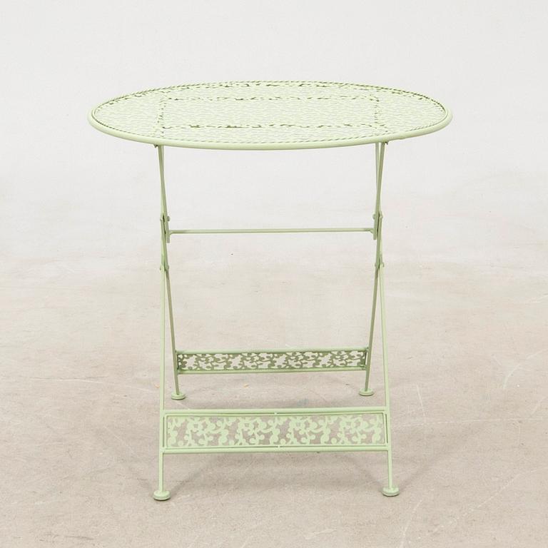 Garden set, 3 pieces, late 20th century.