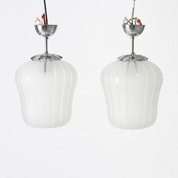 Taklampor, ett par, Swedish Modern, 1940-tal.