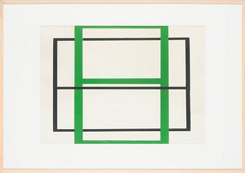 Jorma Hautala, silkscreen, signed and dated -67, numbered 10/50.