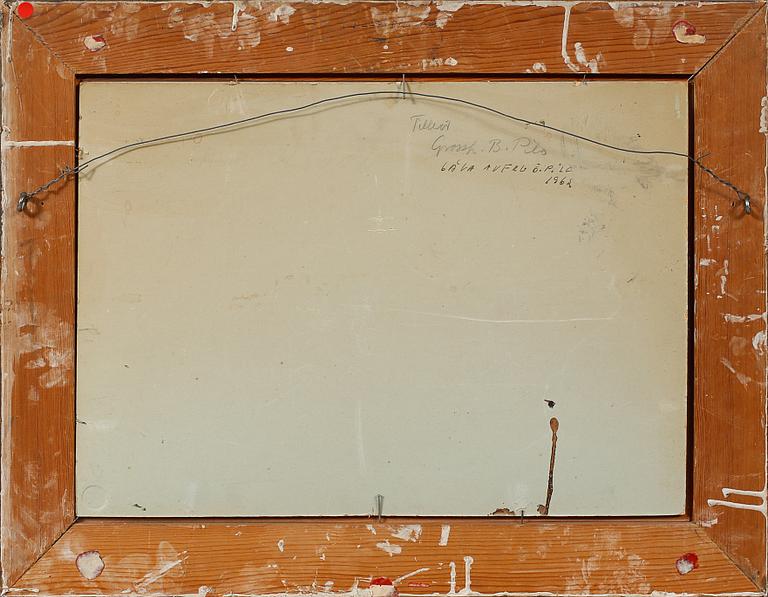 OLLE HJORTZBERG, akvarell, signerad och daterad 1932.