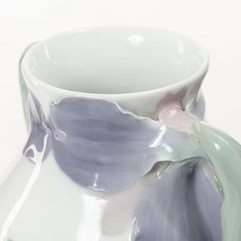 Karl Lindström, & Waldemar Lindström, an Art Nouveau porcelain vase, Rörstrand.