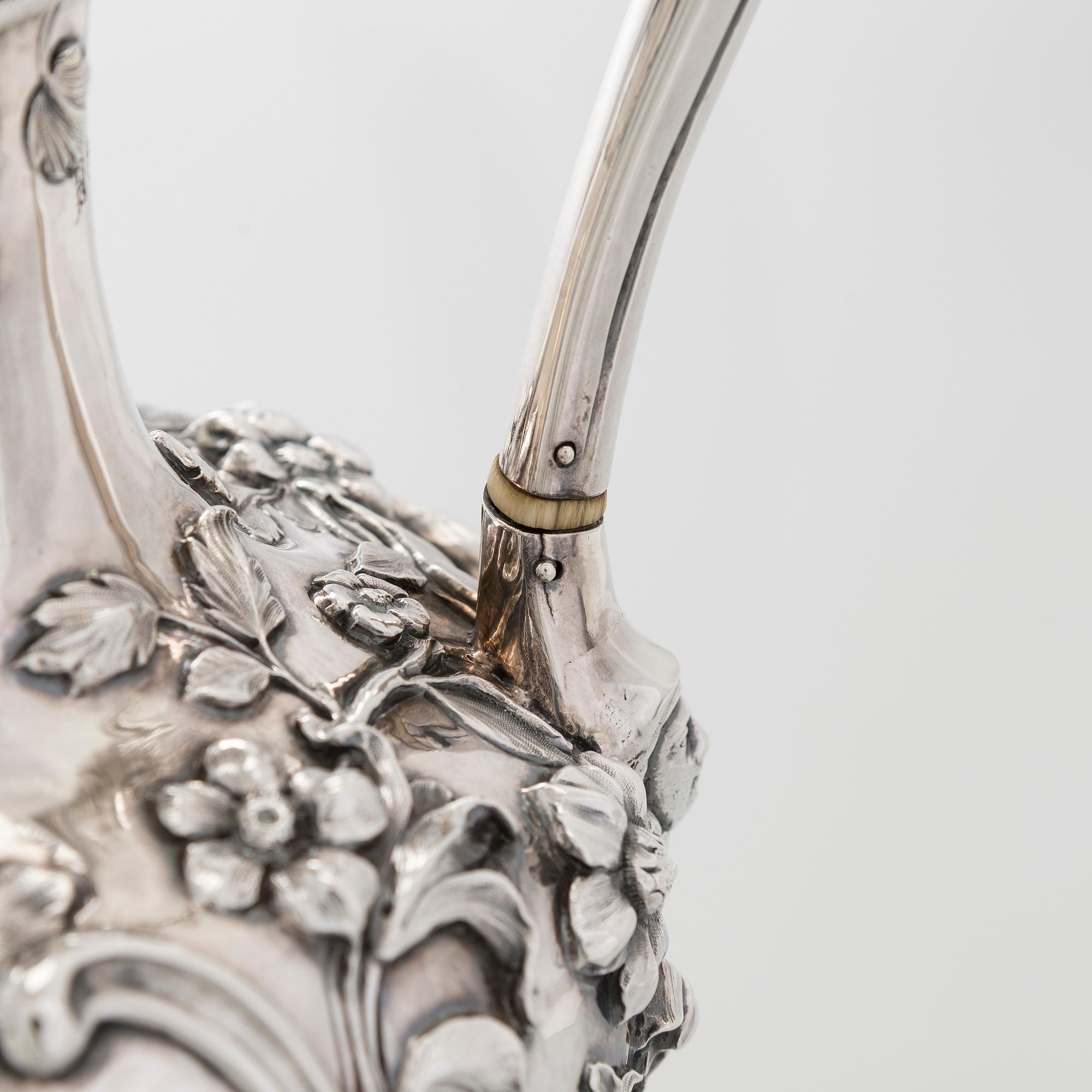 Charles Reily & George Storer, kannu, sterlinghopea, Lontoo 1839.