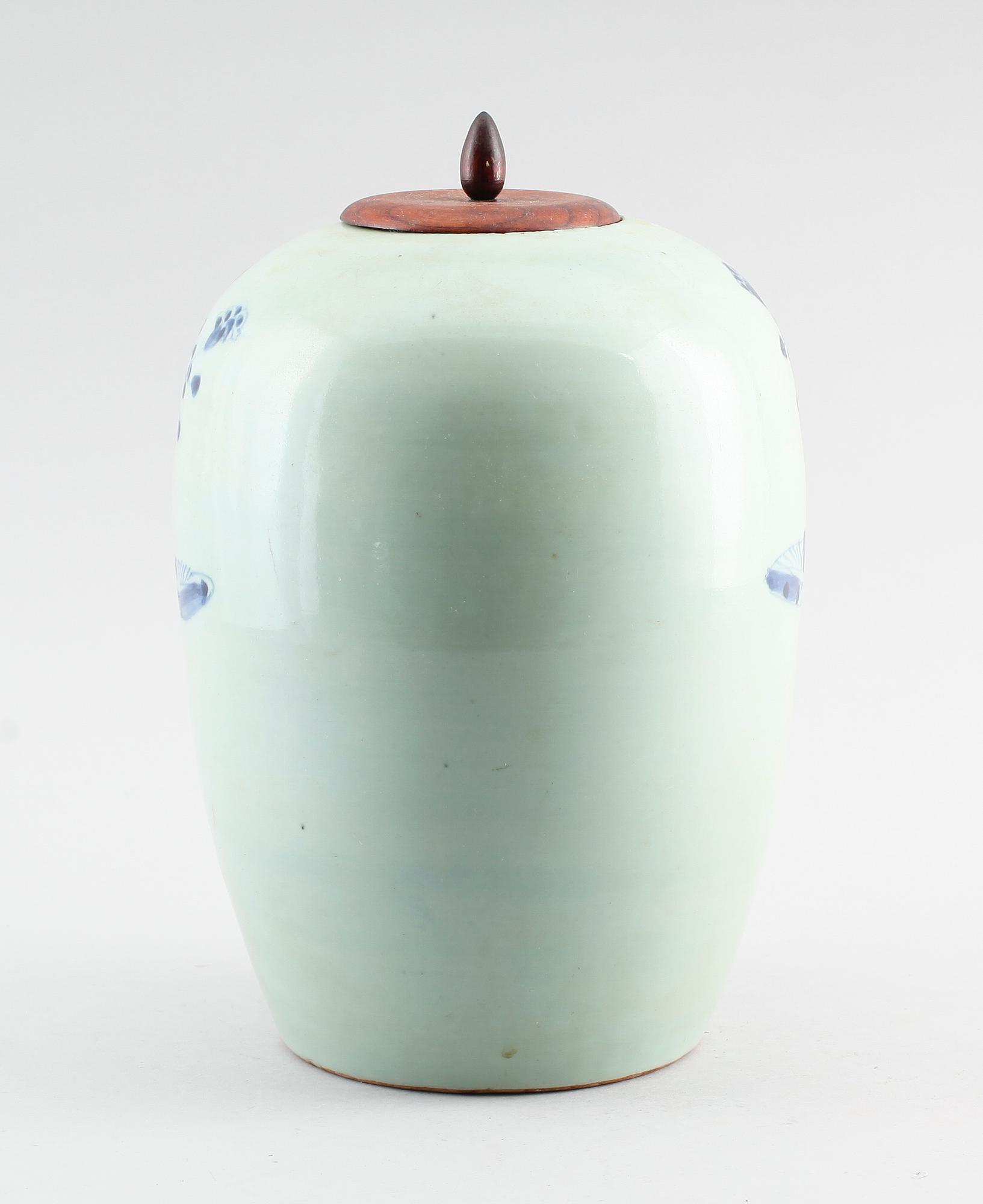 URNA, porslin, Kina, 1800-tal.