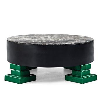 28. Ettore Sottsass, a "Park Lane" coffee table for Memphis, Italy post 1983.