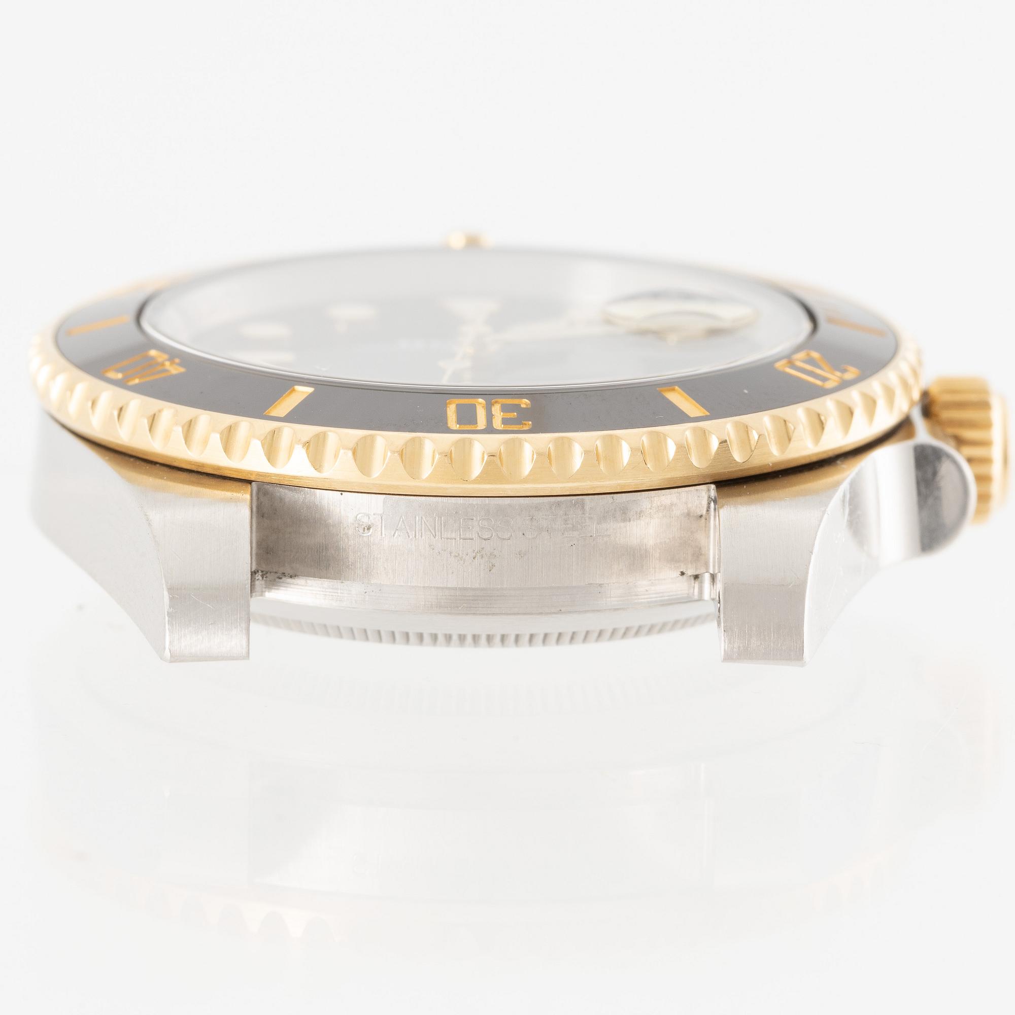 Rolex, Submariner, wristwatch, 40 mm.