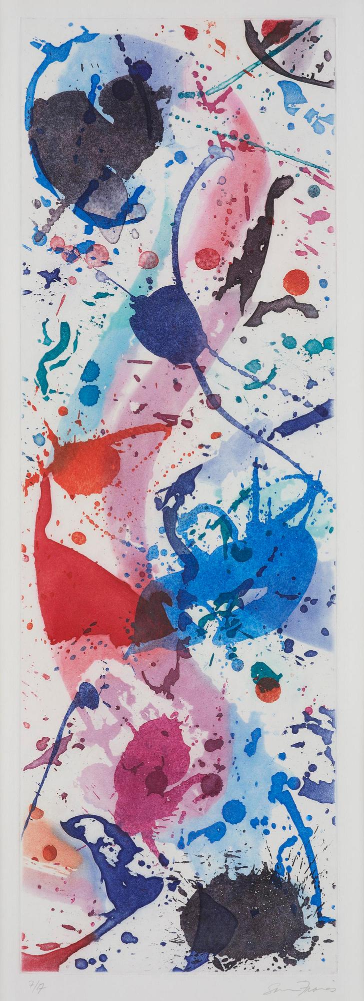 Sam Francis, Untitled.