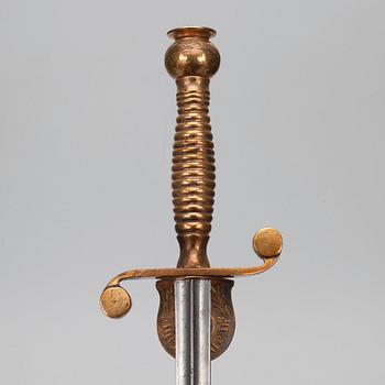 A ST. GEORGE'S NAVAL OFFICER'S DIRK.