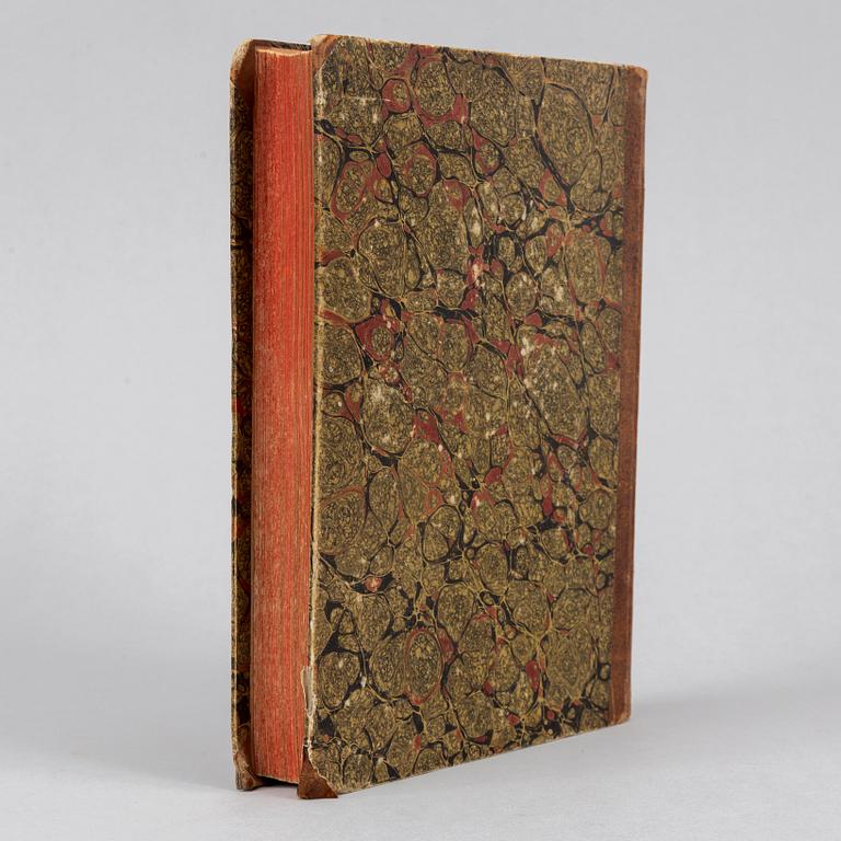 ”Resa til Italien”, med 38 handkolorerade planscher.