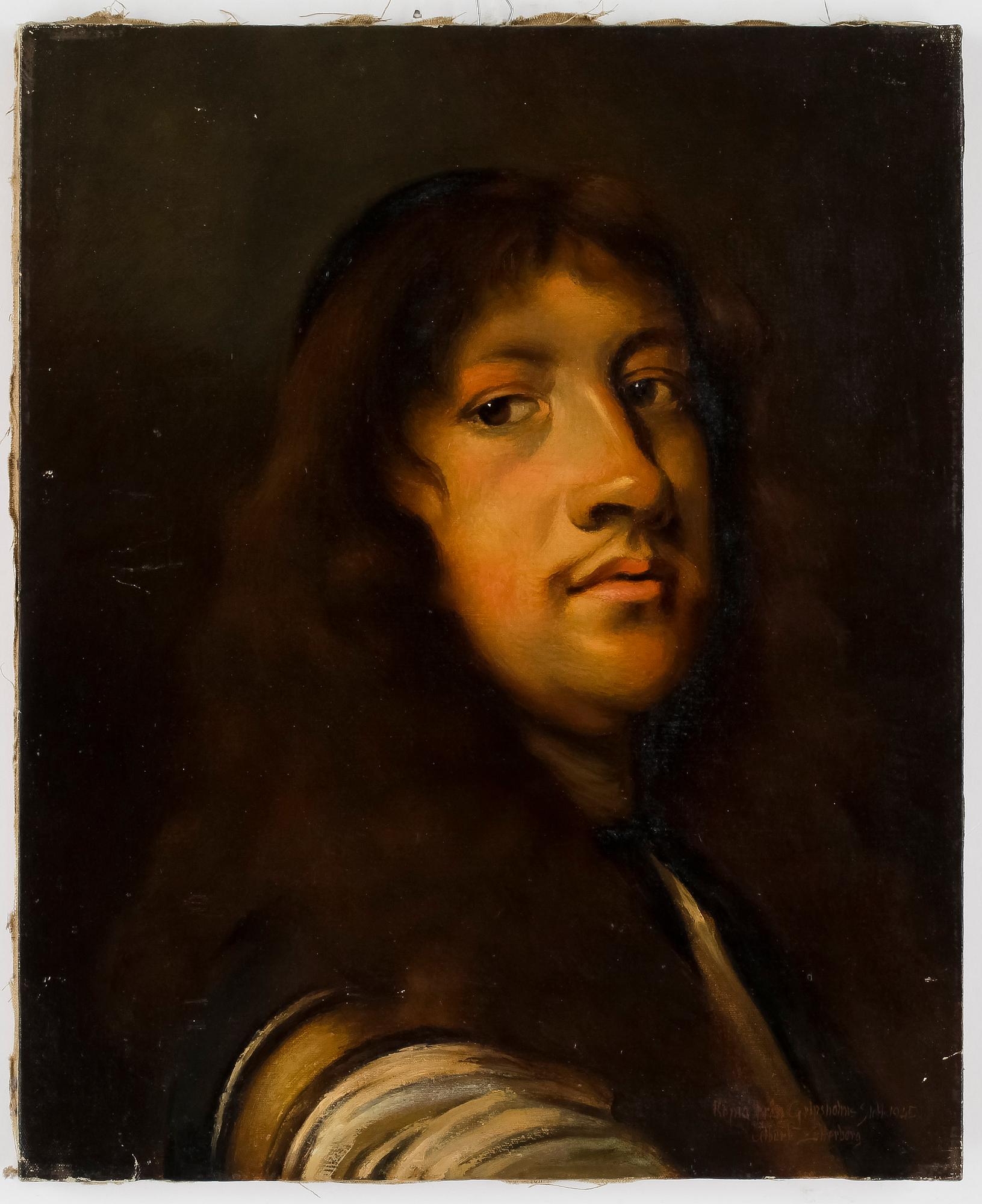 ALBERT ZETTERBERG, olja på duk, signerad och daterad 1945.