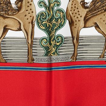 Hermés, scarf, "Au Fil de la Soie".