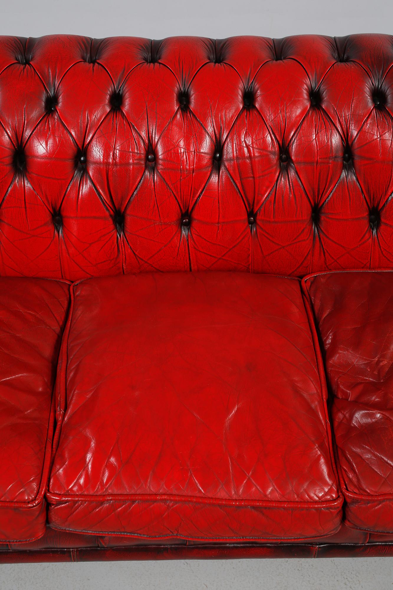 SOFFA, Chesterfield-modell, 1900-talets andra hälft.
