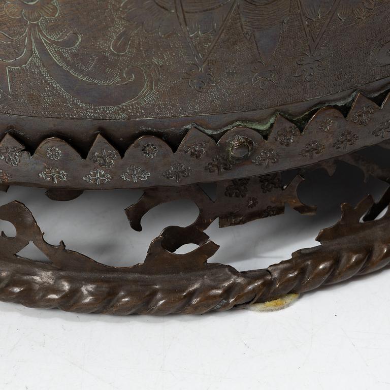 Copper cauldron, Baroque. 17th/18th century.