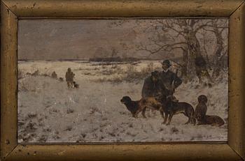 LANCHOW LUDWIG, oil on panel, signed,