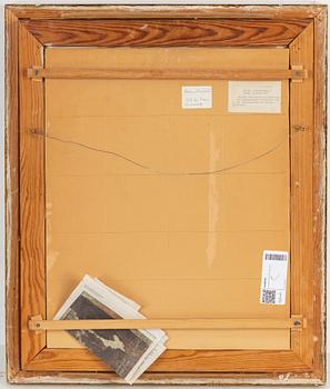 HELMER OSSLUND, oil on grease proof paper/paper-panel, signed.