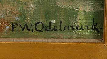 FRANS WILHELM ODELMARK, olja på duk, signerad.