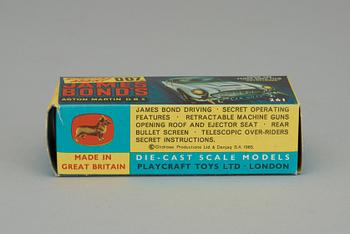 CORGI TOYS JAMES BOND´S, ASTON MARTIN DB 5, England, 1960-tal.