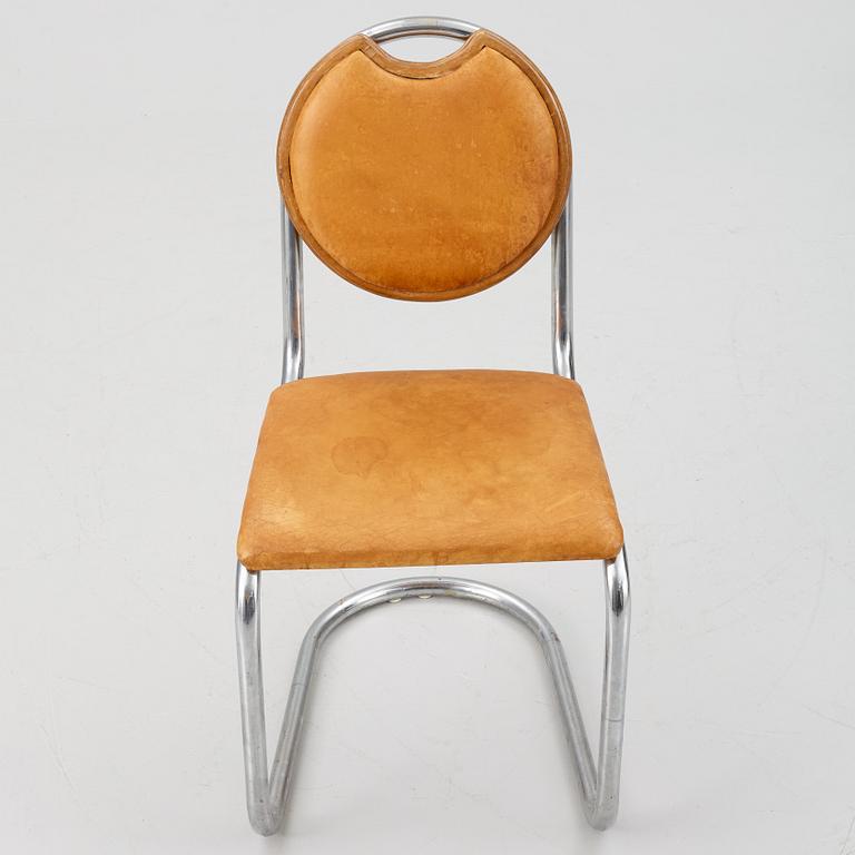 Sven Markelius, stol, "Epa", DS Staal-Stel, 1930-tal.