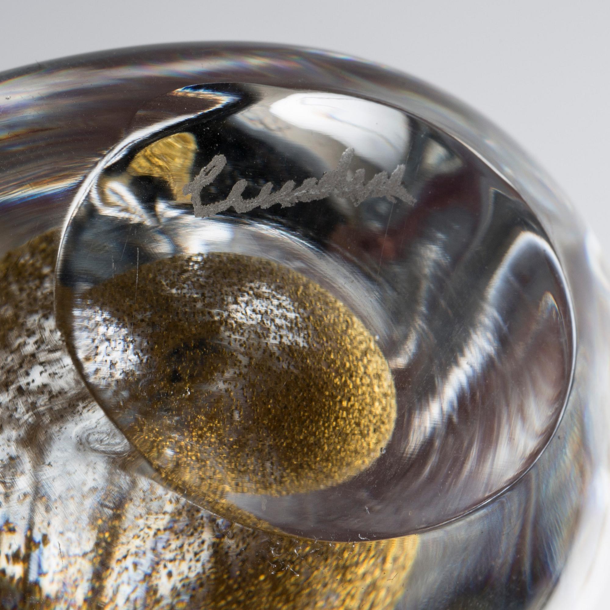 FIGURINER, 4 st, glas, Antonio da Ros för Cenedese Vetreria, Murano, 1900-talets senare del.
