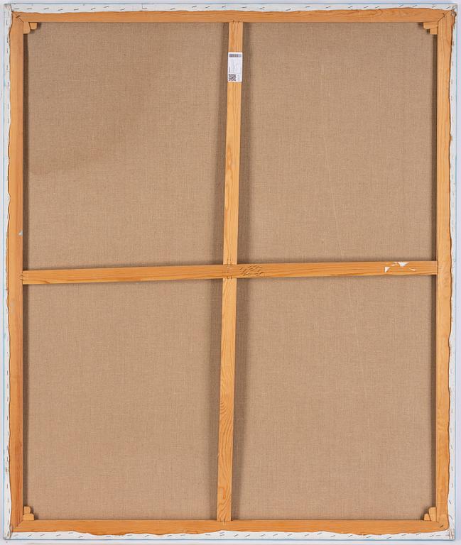 Beck & Jung, acrylic and computer plot ink on canvas, signed and dated 1983.