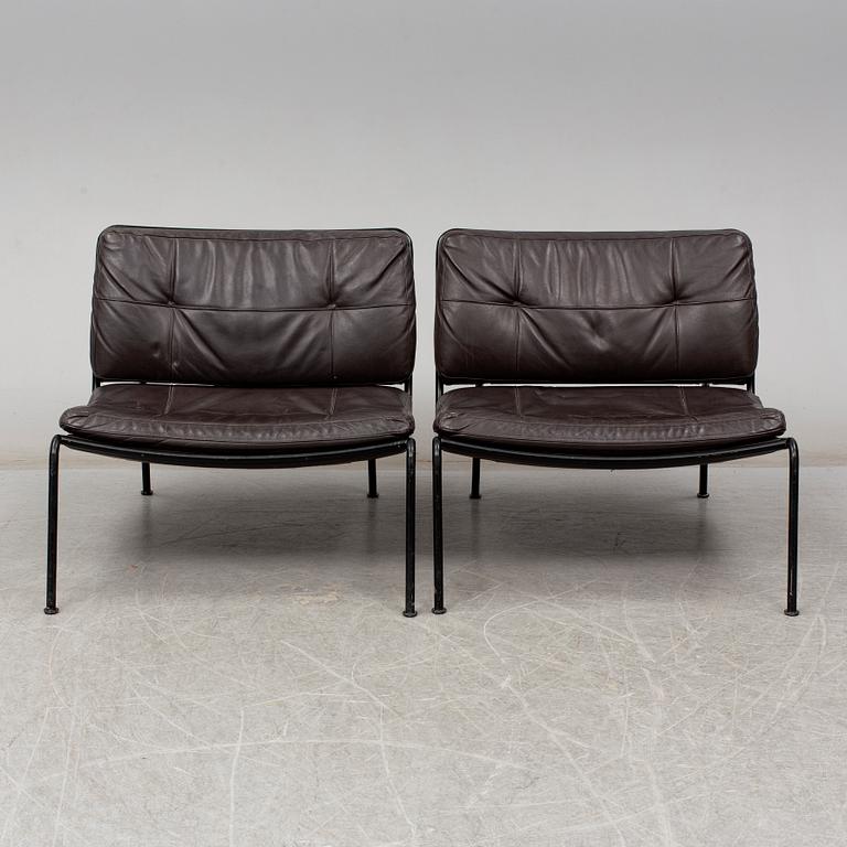 PIERO LISSONI, a pair of 'Frog' easy chairs, Living Divani.