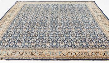 Matta, semiantik/old, Täbriz/Sarouk, ca 391 x 299 cm.