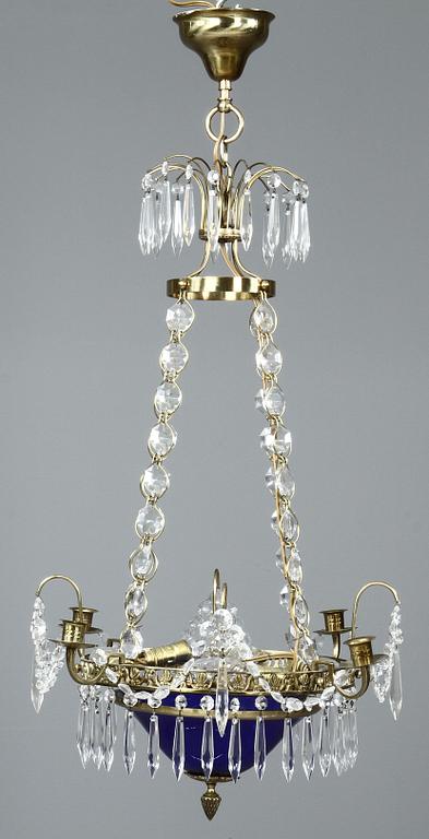 LJUSKRONA, empirestil, 1900-tal. H 70.