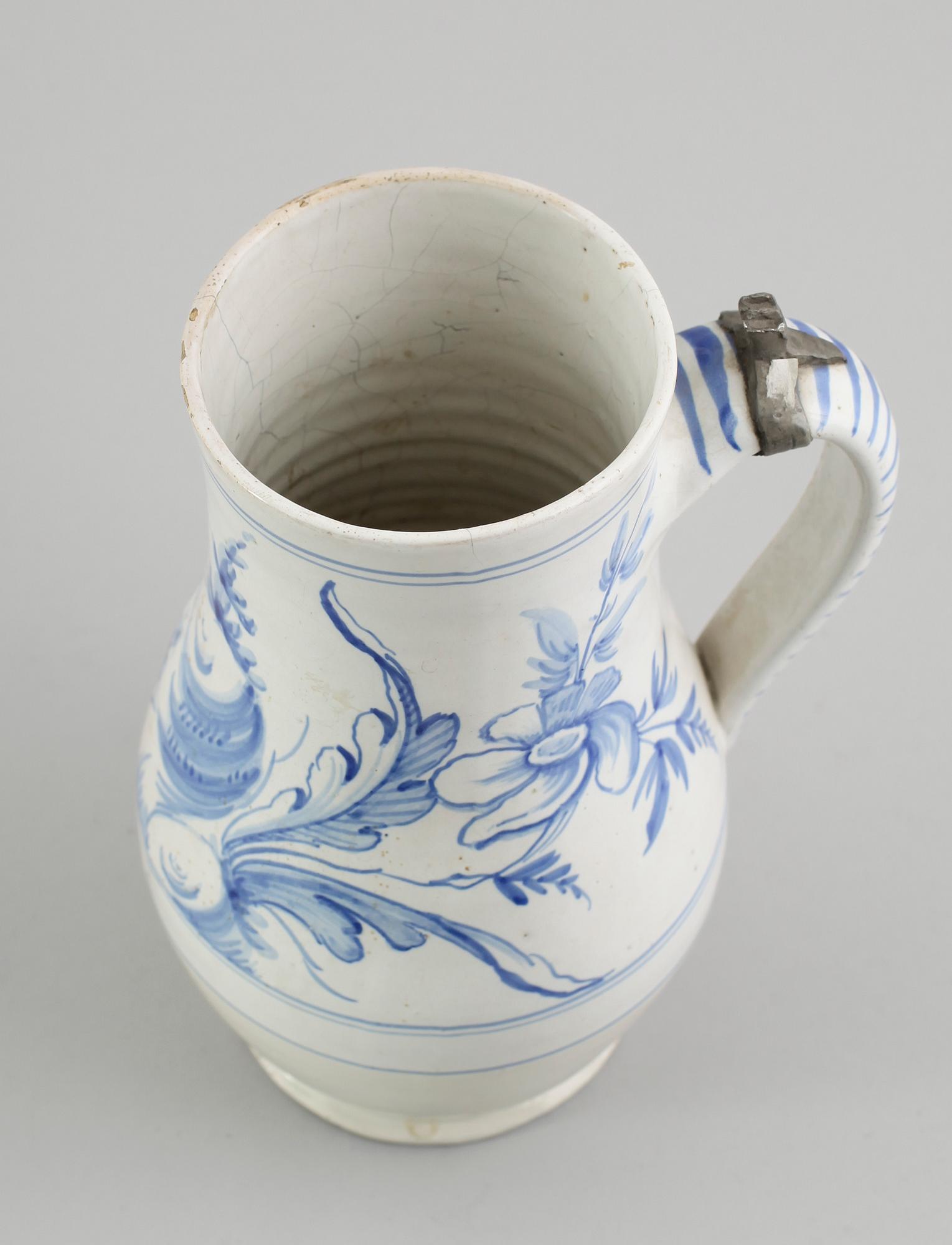KRUS, fajans, Rörstrand, 1700-tal.