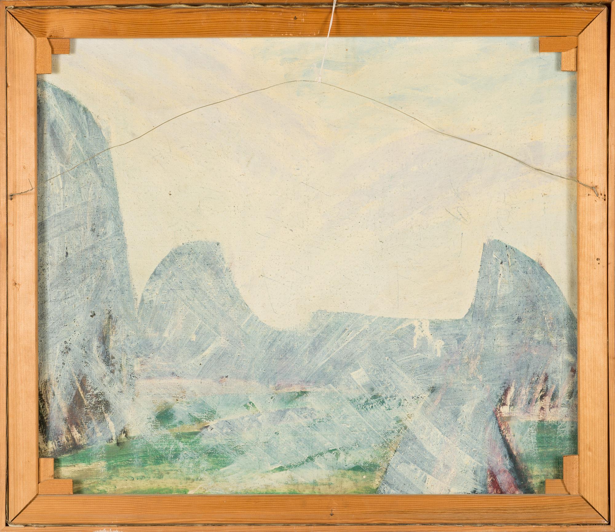 Olavi Martikainen, öljy kankaalle, signeerattu.