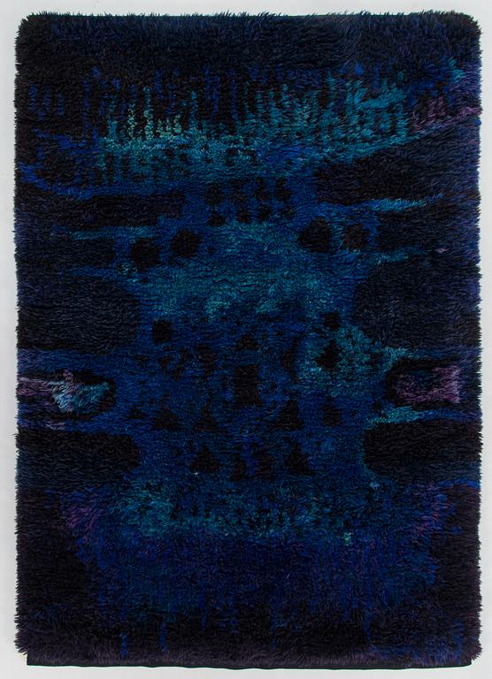 Ritva Puotila, rya, för Finska handarbetets vänner. Ca 180 x 125 cm.
