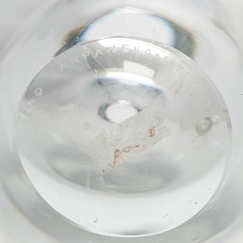 Timo Sarpaneva, Two glass objects "Heart". Iittala.