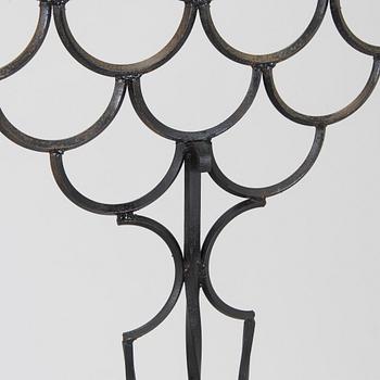 A pair of floor candelabras, made to order from the 1920s.