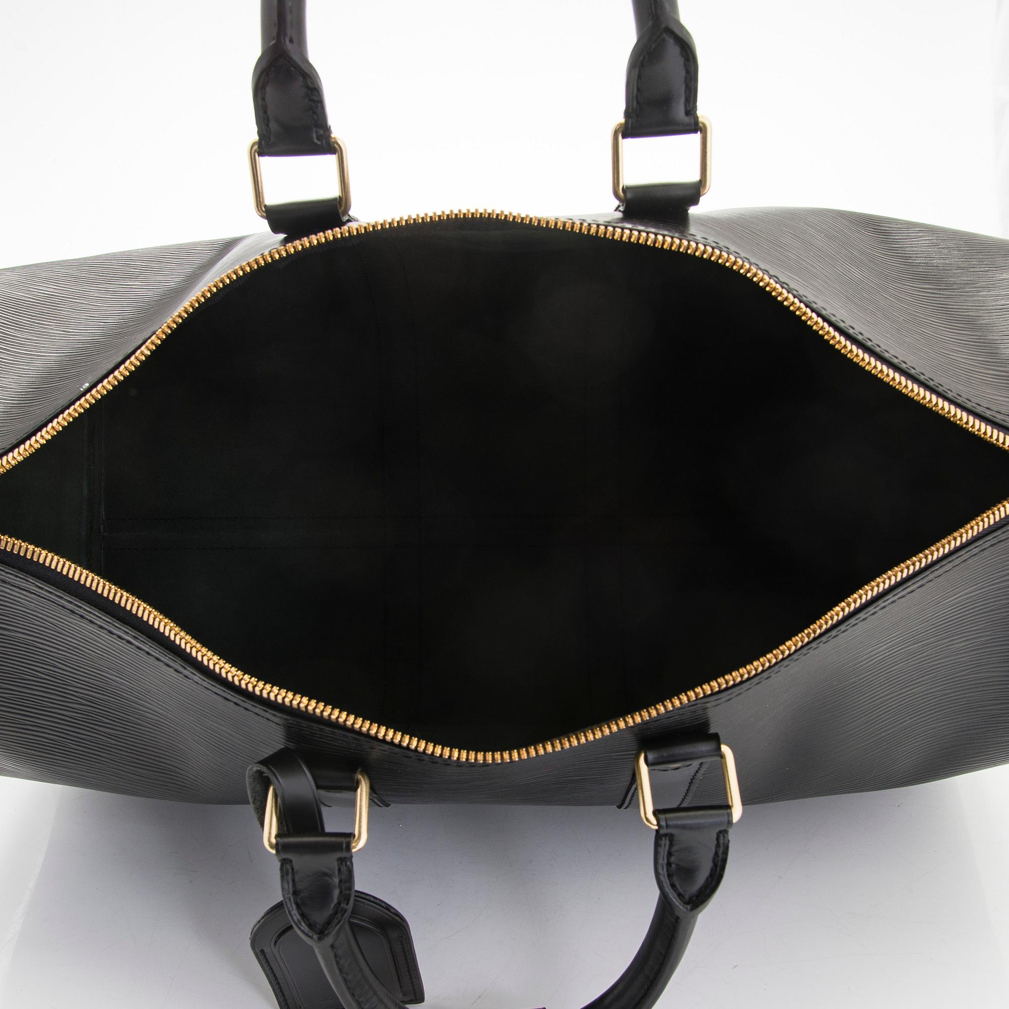 Louis Vuitton, viikonloppulaukku, "Epi Keepall 45".