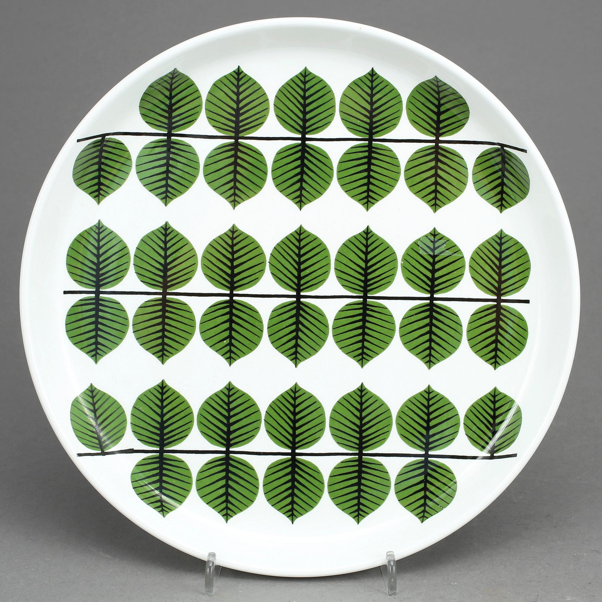 SERVISDELAR, 19st, porslin, "Berså", Stig Lindberg, Gustavsberg.