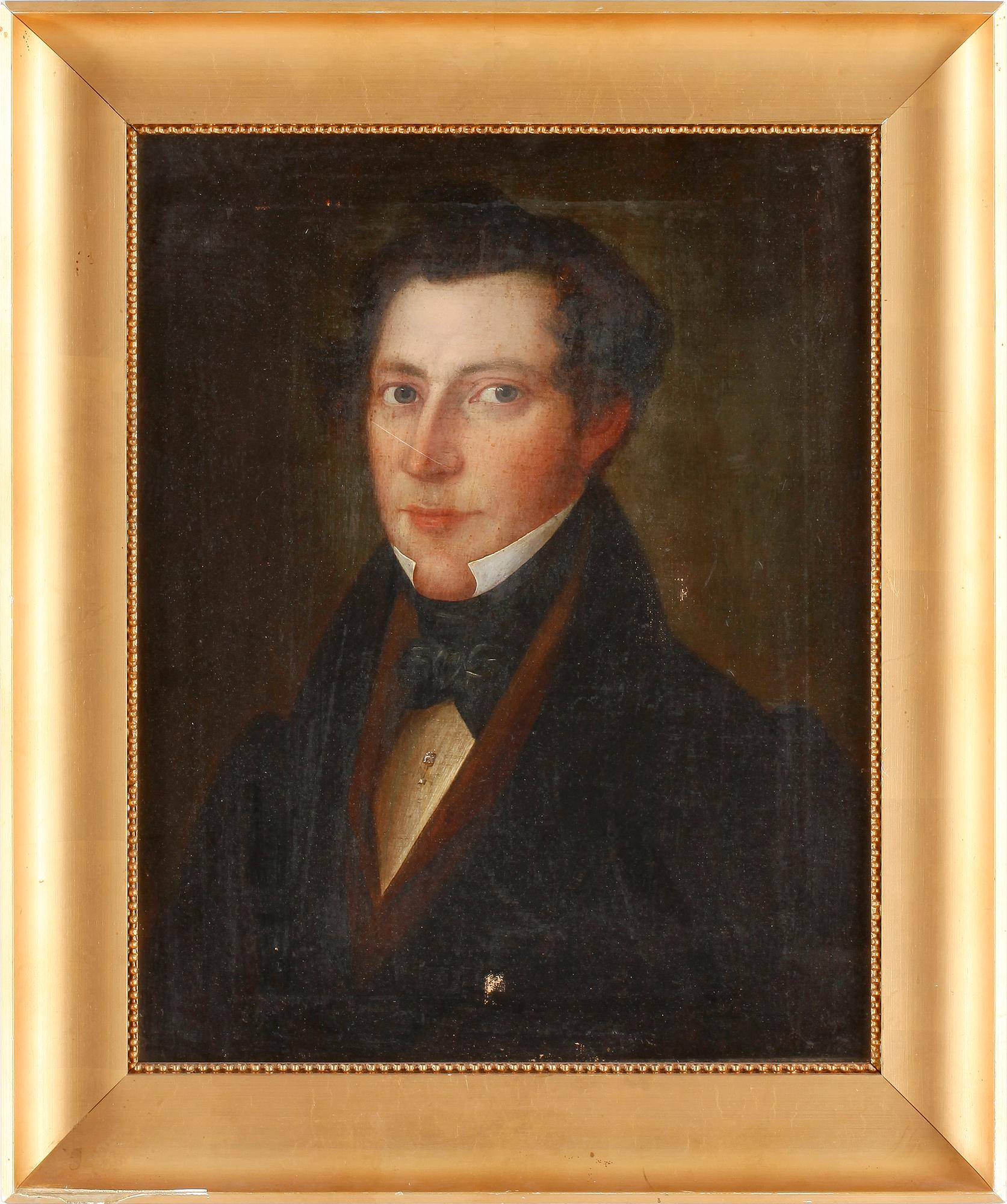 CARL PETER LEHMANN,  olja på duk, sign o dat a tergo 1834.