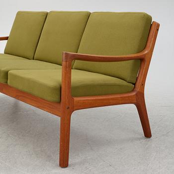 Ole Wanscher, sofa, "Senator", France & Son, Denmark, 1950s/60s.