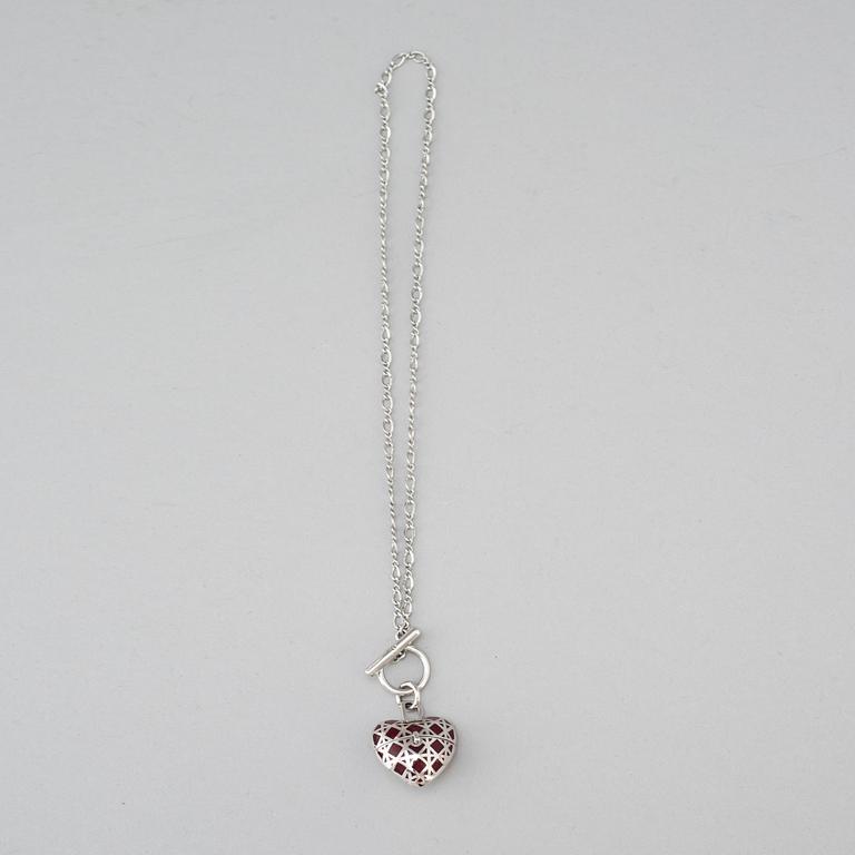 A Christian Dior costume jewelry pendant.