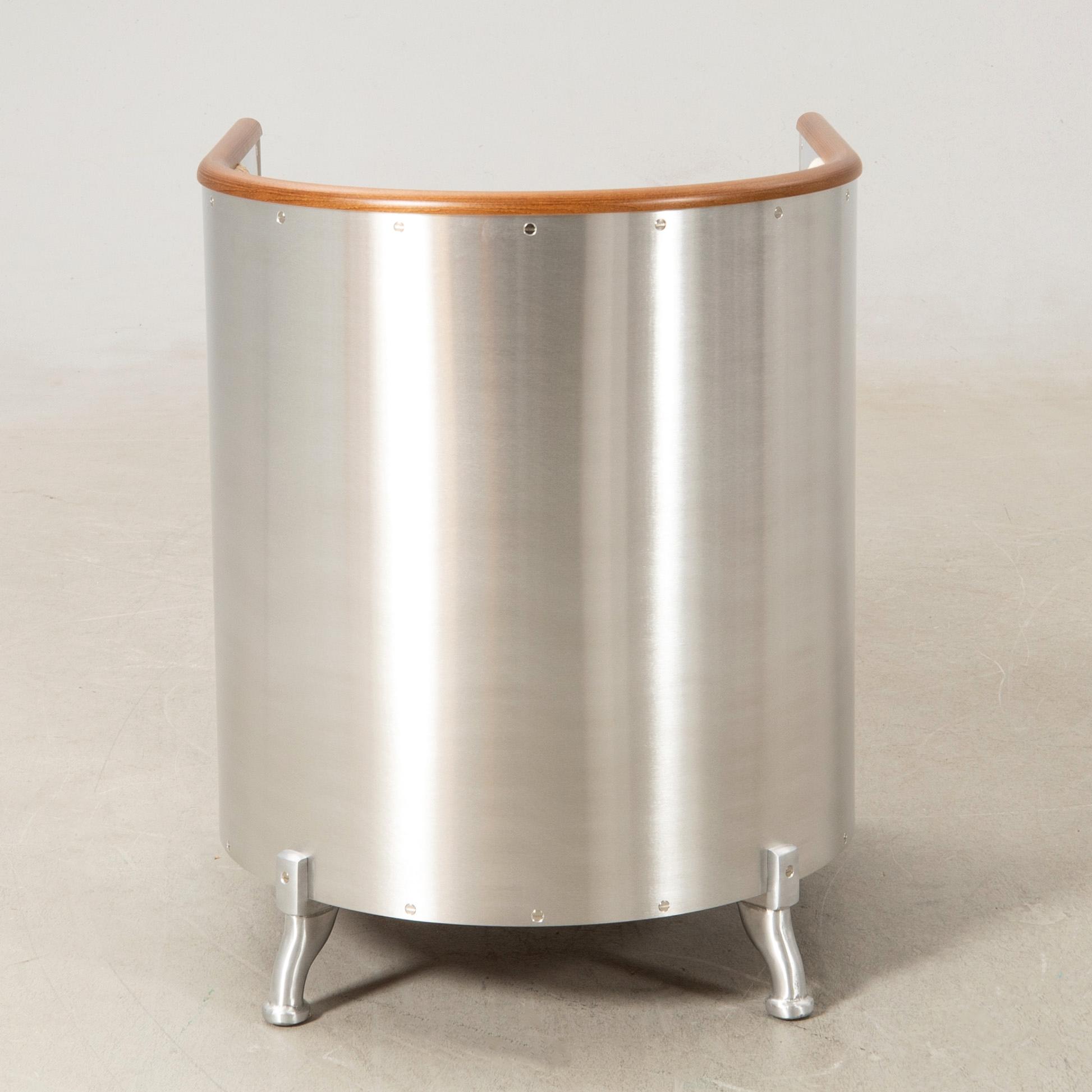 Mats Theselius, armchair "Aluminium Chair", Källemo.