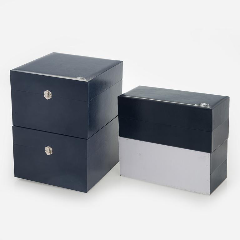 A pair of silver baroque style candelabra, Kultakeskus, Hämeenlinna 2007-2008.