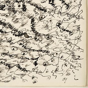 Henri Michaux, "Dessin mescalinien".