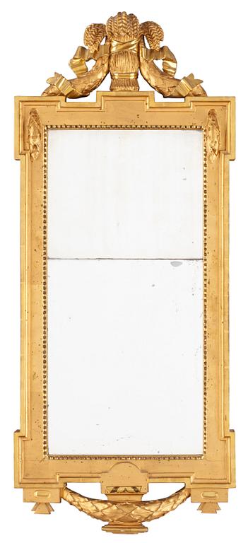 A Gustavian 1780's mirror by J. Åkerblad.
