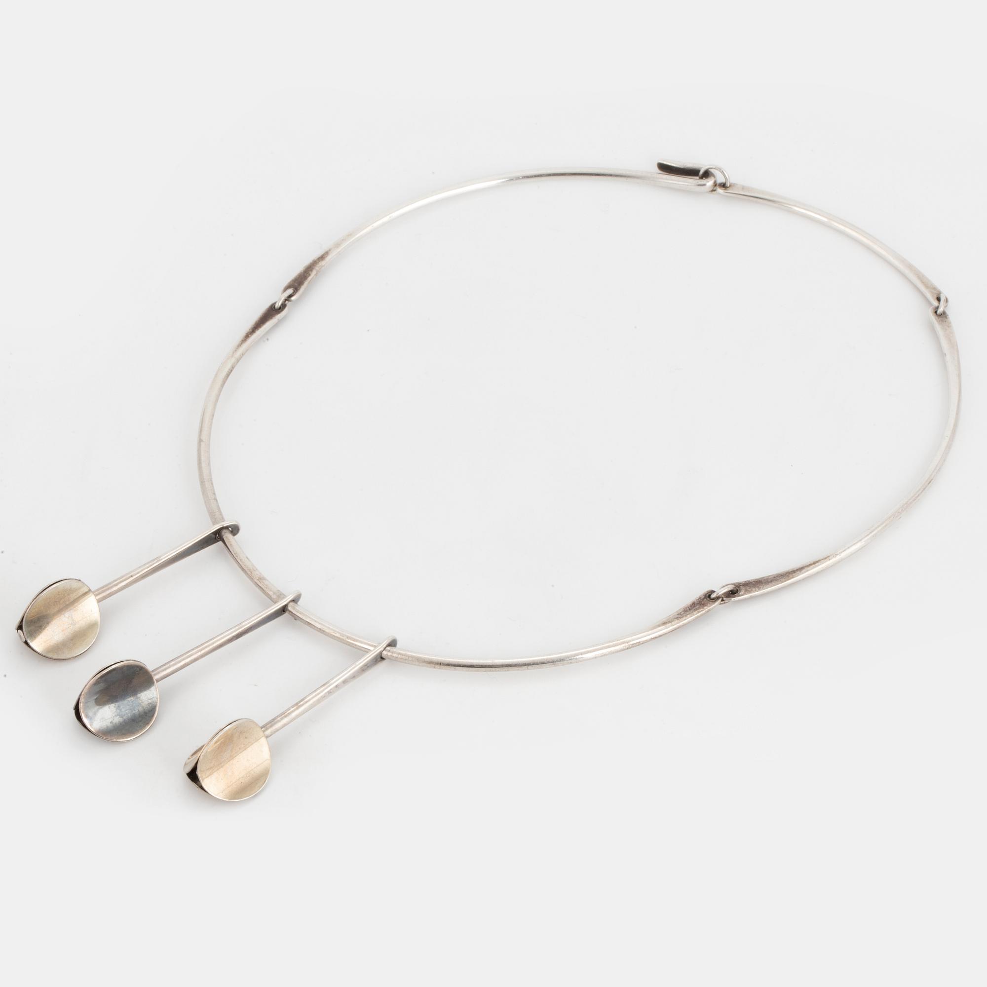 EIGIL JENSEN FÖR ANTON MICHELSEN, collier, sterlingsilver.