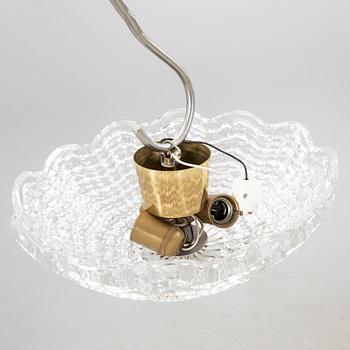Carl Fagerlund, Ceiling Lamp, Orrefors, later part of the 20th century.